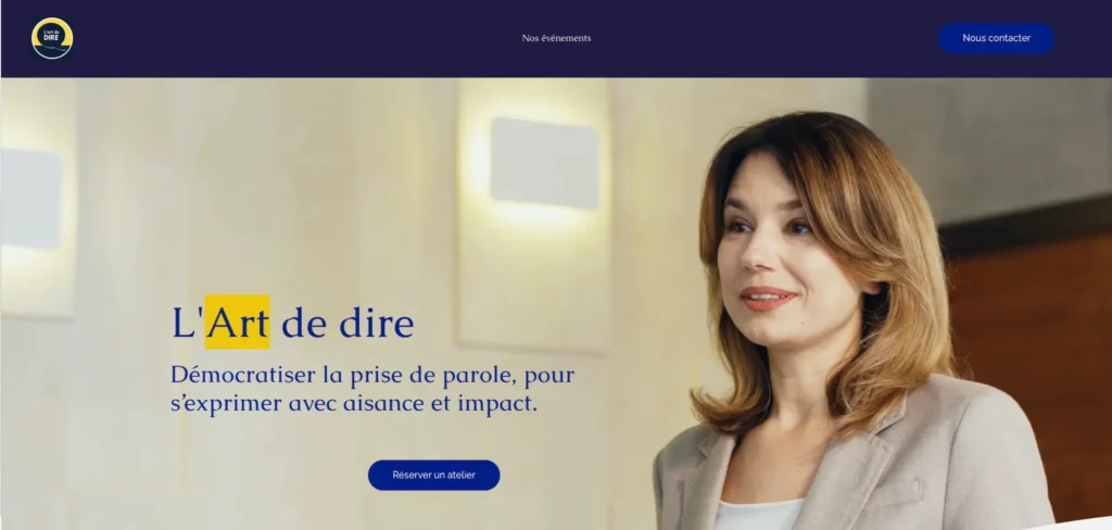 lart de dire image screen 1